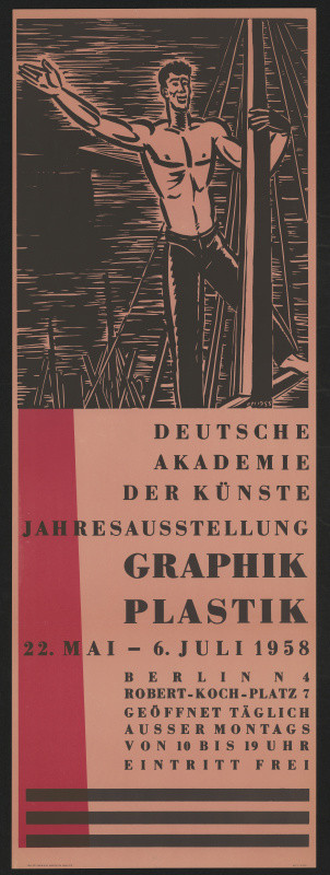 neznámý - Grafik - Plastik - Berlin - 1958