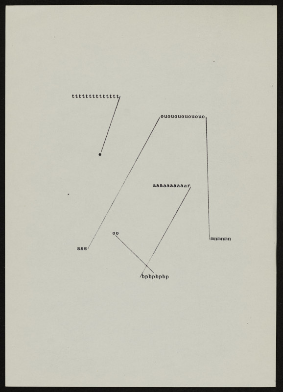 Jiří Valoch - textová partitura