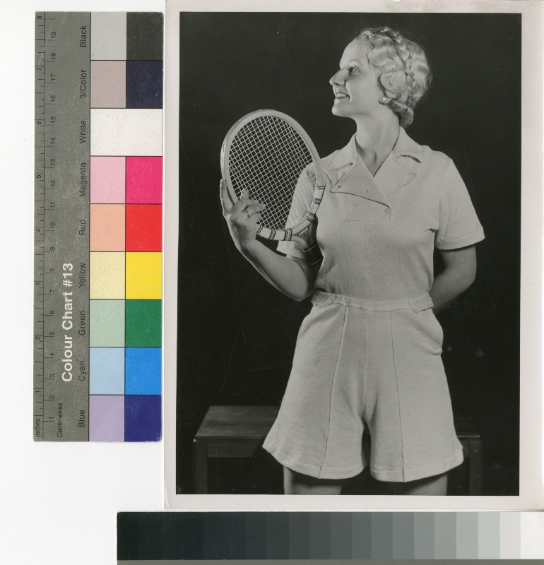 Franz Fiedler - Reklamní foto na dámský sportovní oděv