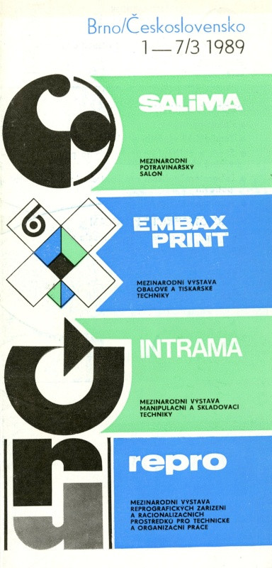 Jan Rajlich st. - Brno 1.-7.3.1989. Salima, Embax Print, Intrama, Repro
