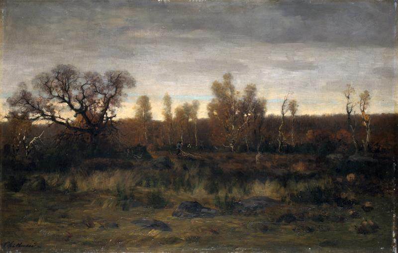 Antonín Chittussi - Podzim ve Fontainebleau