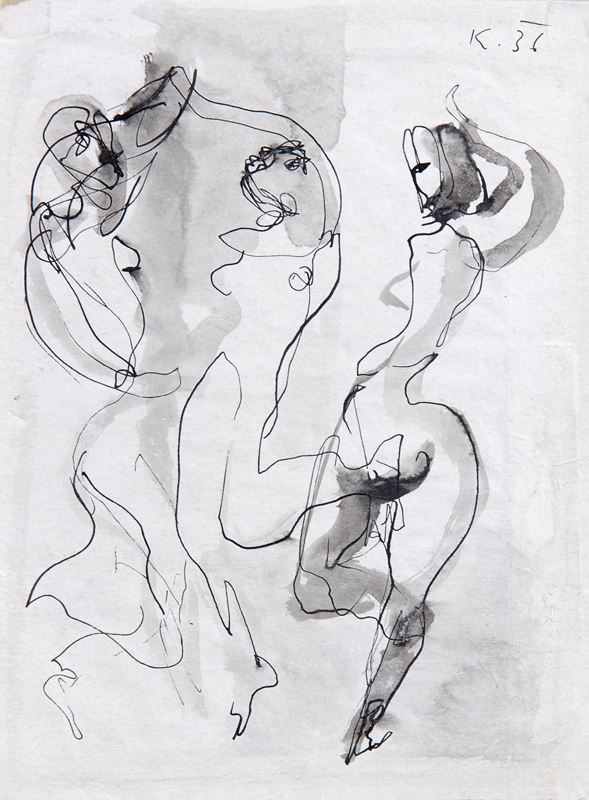František Kaláb - Tři ženské figury