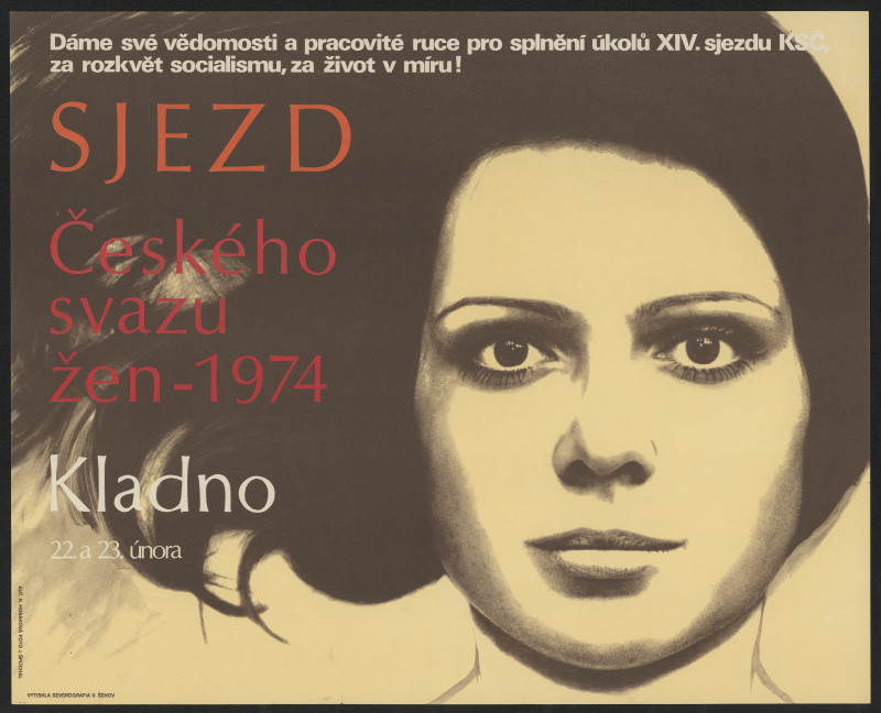 K. Horáková - Sjezd Českého svazu žen 1974, Kladno