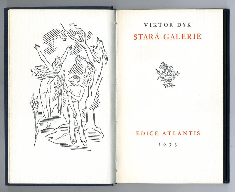 Atlantis (edice), Kryl & Scotti, Hana Dostalová, Jan V. Pojer, Viktor Dyk - Stará galerie