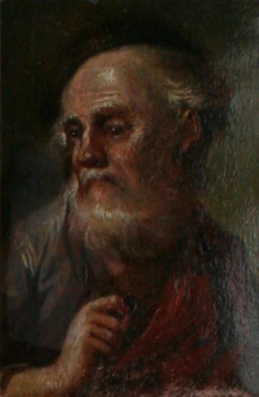 neznámý malíř rakouský - Hlava apoštola
