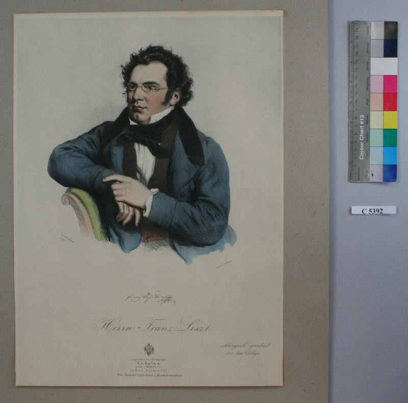 Josef Kriehuber - Podobizna  Franze  Schuberta