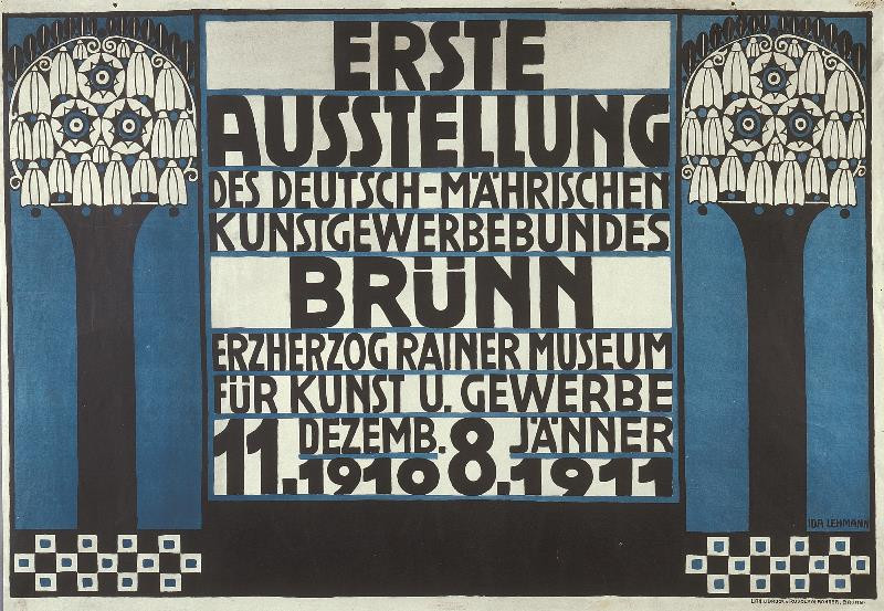 Ida Lehmann (Schwetz-Lehmann) - Erste ausstellung - Brünn 1910