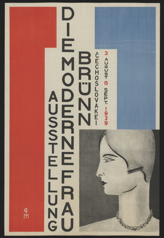 Eduard Milén - Ausstellung die Moderne Frau Brün 1929
