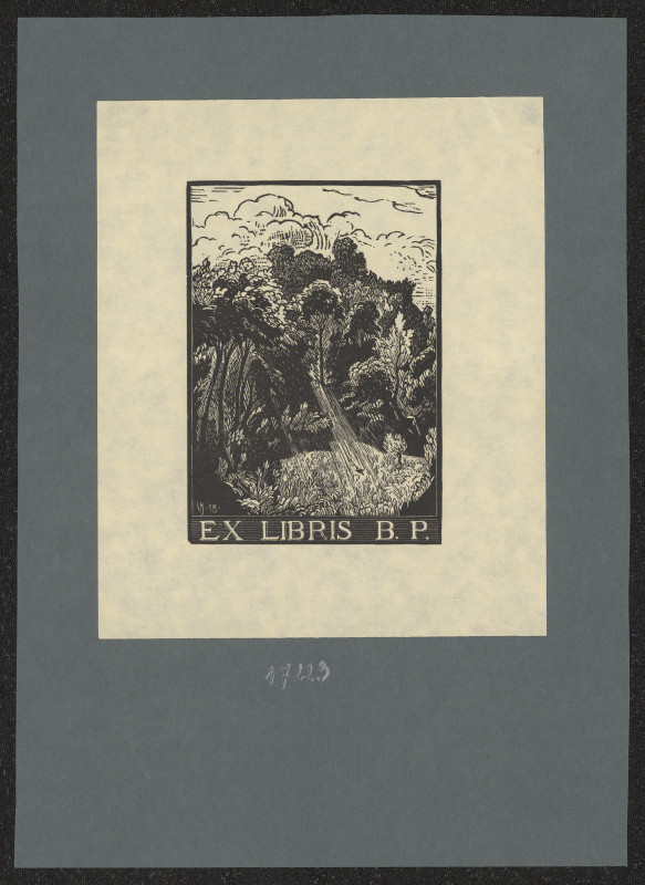 Karel Vik - Ex libris B.P.