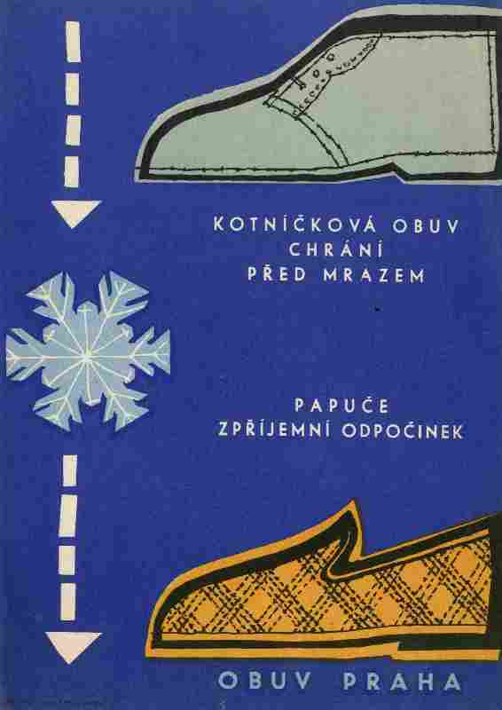 Jan Svoboda - Obuv Praha - kotníčková obuv chrání před mrazem, papuče zpříjemní