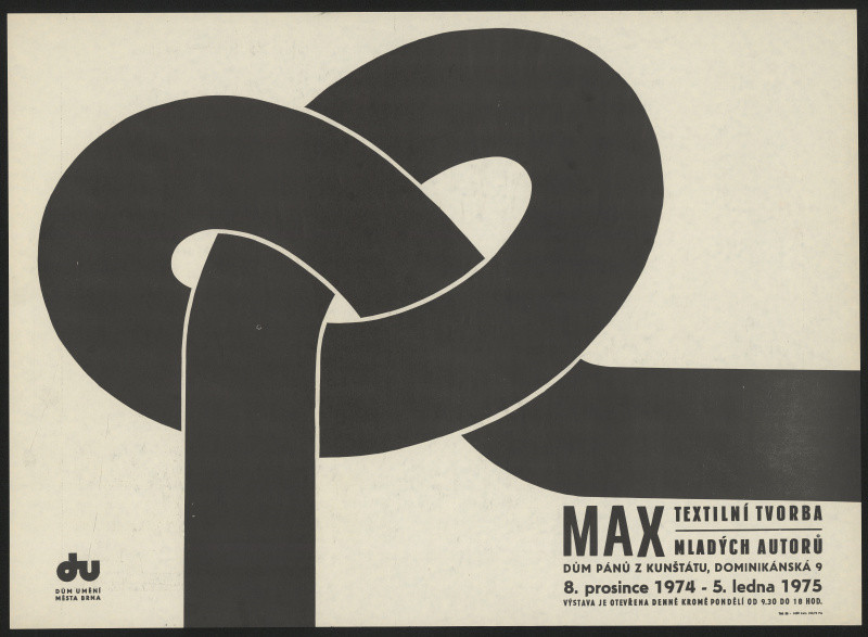 neznámý - MAX textilní tvorba mladých umělců DU Dům p. z Kunštátu, 1974-1975
