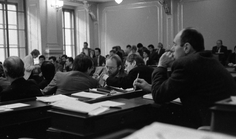 Dagmar Hochová - Diskuse o plnění vládního prohlášení v České národní radě, 7. 2. 1991