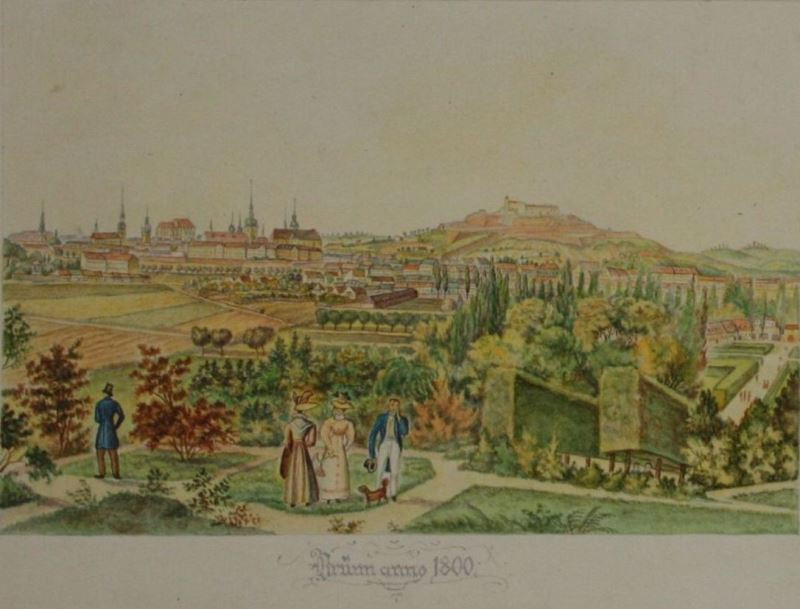 neznámý - Brünn anno 1800 - Pohled na město