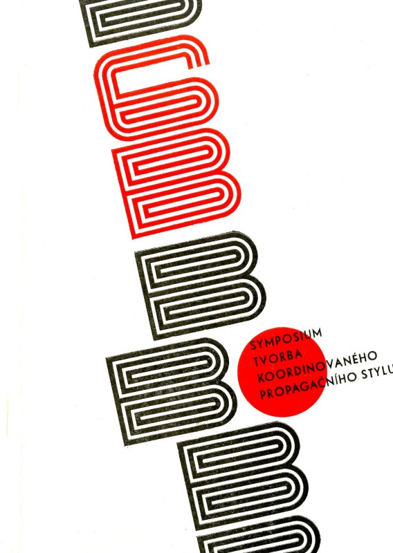 Jan Rajlich st. - Symposium Tvorba koordinovaného propagačního stylu. 6. bienále užité grafiky 1974