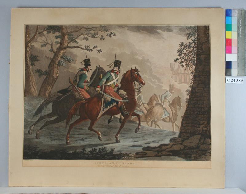 Conrad Ziegler - Austrian  Hussars  in  pursuit  of  the  Enemy