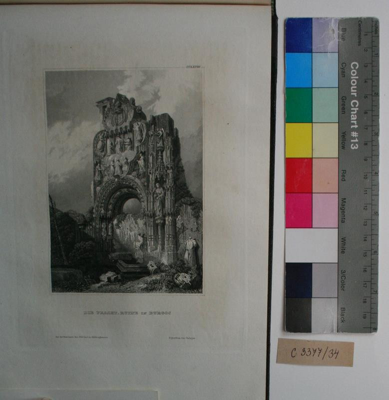 neznámý rytec - Die Pracht-Ruine in Burgos. in Meyer's Universum ...