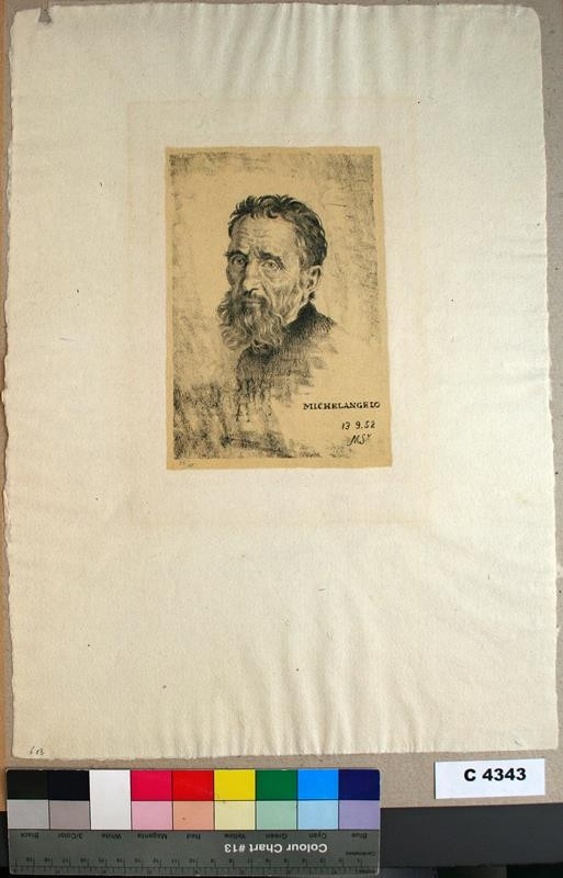 Max Švabinský - Michelangelo