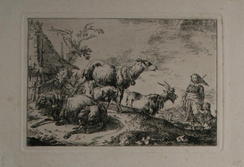 Heinrich Otto - Pasačka ovcí a koz