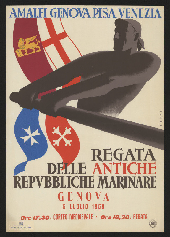 Puppo - Regata delle autiche republiche marinare, Genova