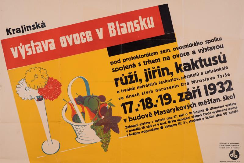 Antonín Jero - Krajinská výstava ovoce v Blansku