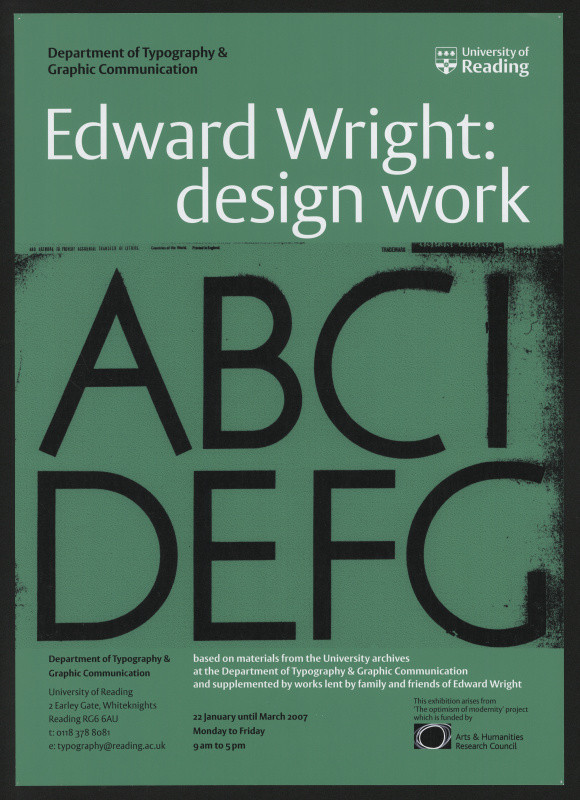 Petra Černe Oven - Edward Wright: Design Work