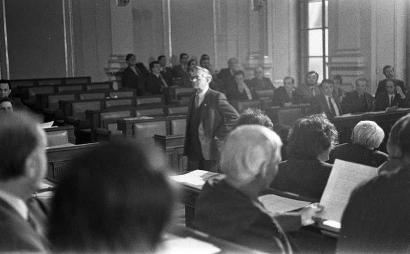 Dagmar Hochová - Diskuse o plnění vládního prohlášení v České národní radě, 14. 2. 1991