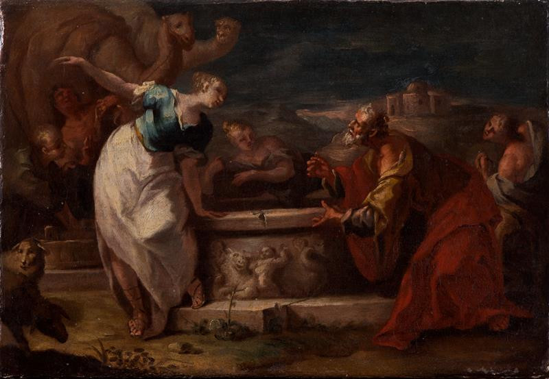 neznámý malíř benátský - Rebeka u studny