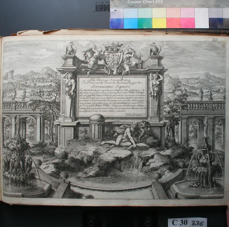 Giovanni Francesco Venturini - Ilustrovaná dedikace (IV.)
