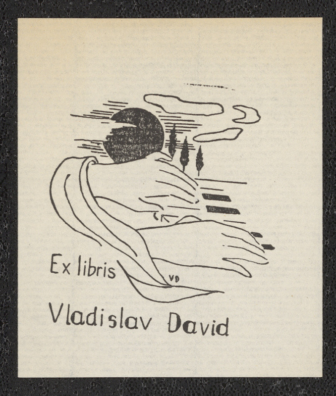 Vladislav David - Ex libris Vladislav David