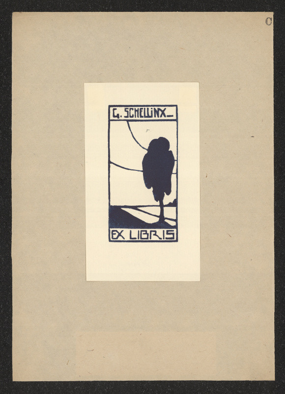 neurčený autor - Exlibris Schellinx G.