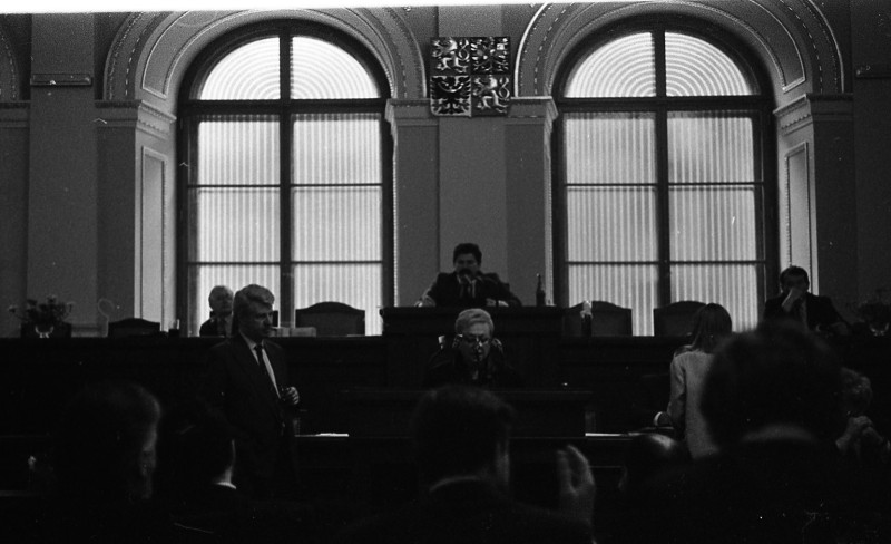 Dagmar Hochová - Interpelace - dotazy na vládu v České národní radě, jaro 1991