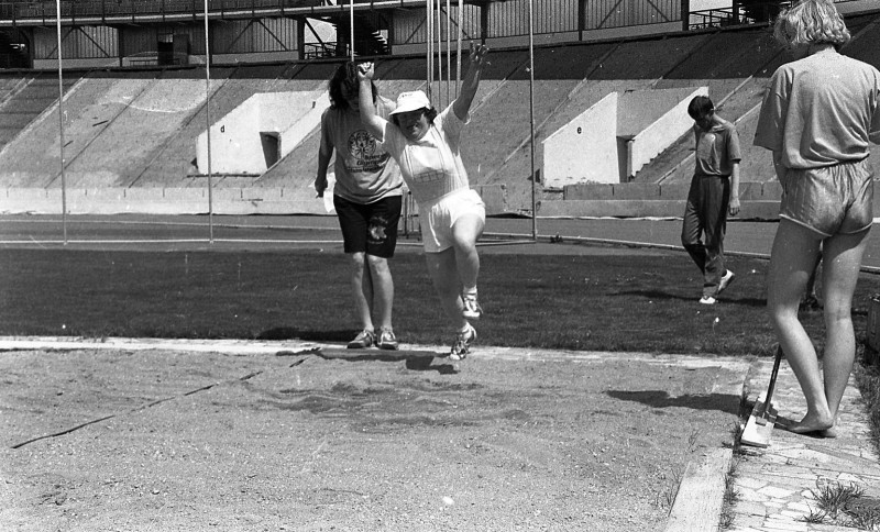 Dagmar Hochová - Speciální olympiáda v Praze (Strahov, 1.-3. 7. 1991)