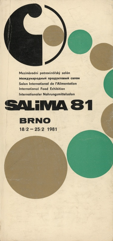 Jan Rajlich st. - Mezinárodní potravinářský salon SALIMA 81 Brno 18.2.-25.2.1981