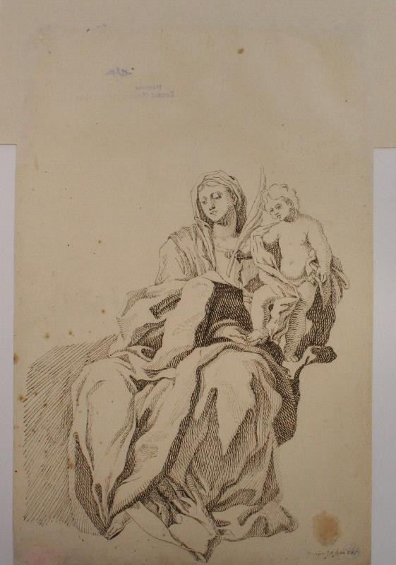 Josef Winterhalder I. (Winterhalter) - Madona s Ježíškem