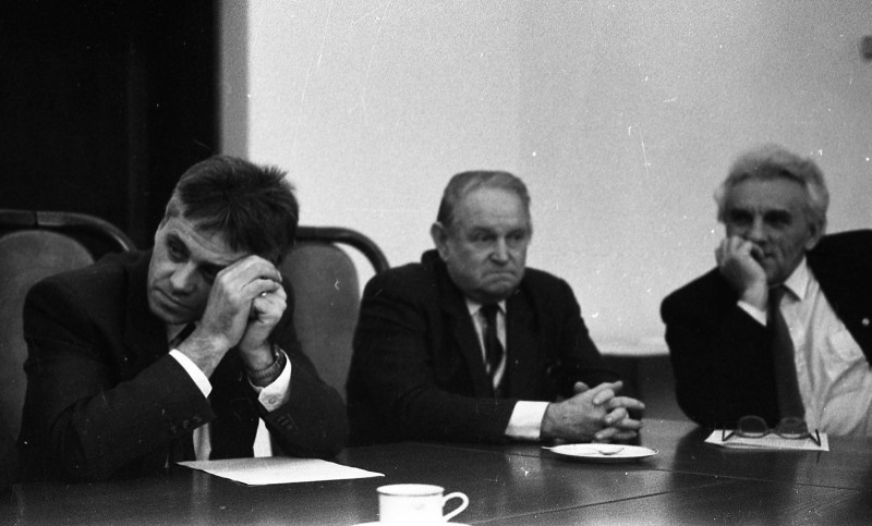 Dagmar Hochová - Jednání poslaneckého klubu Občanské fórum-nezávislí v České národní radě, prosinec 1991