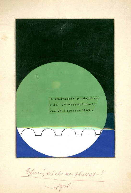 Jan Rajlich st. - originální návrh plakátu