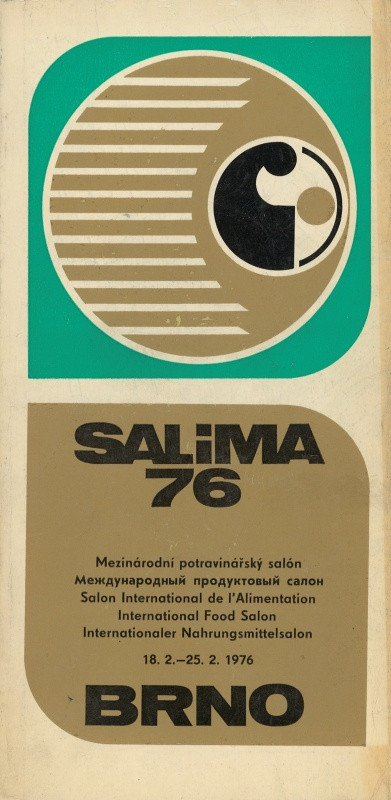 Ivan Urbánek - SALIMA 76. Mezinárodní potravinářský salón 18.2.-25.2.1975 Brno