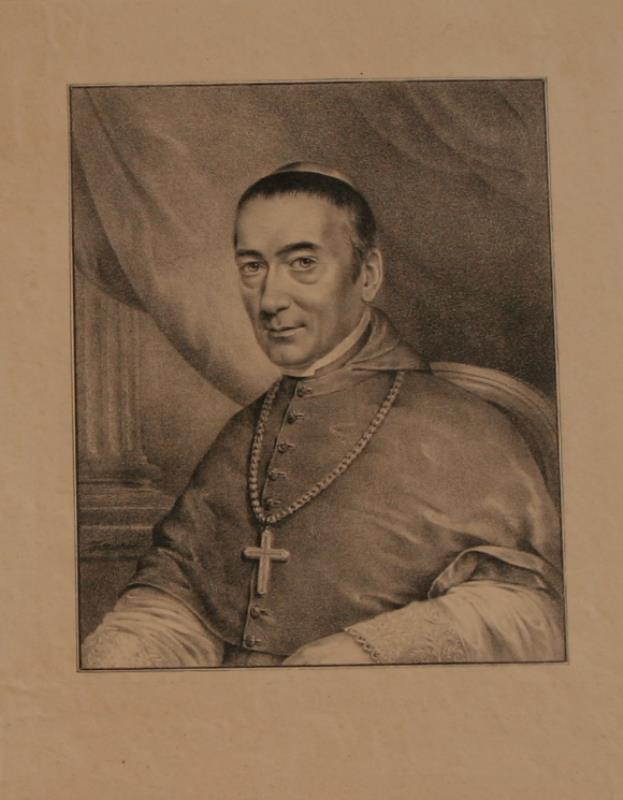 Josef Emanuel Teltscher - Brněnský  biskup  Wenceslaus  Urbanus  Stuffler