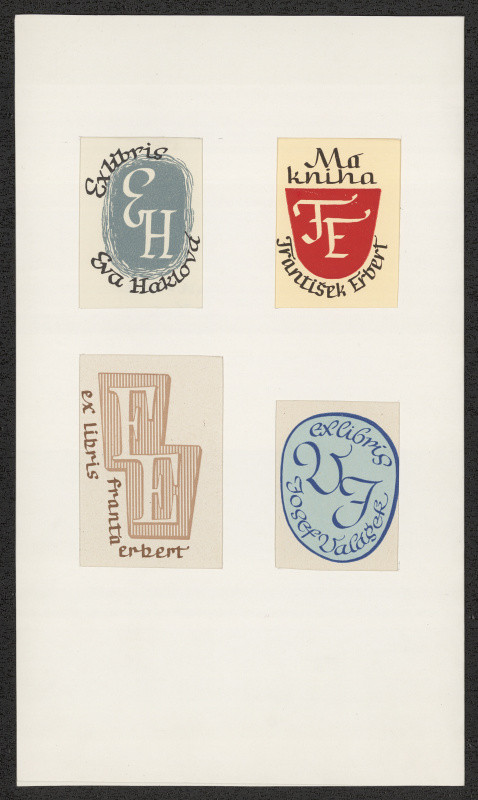 Jan Hakl - Ex libris František Erbert