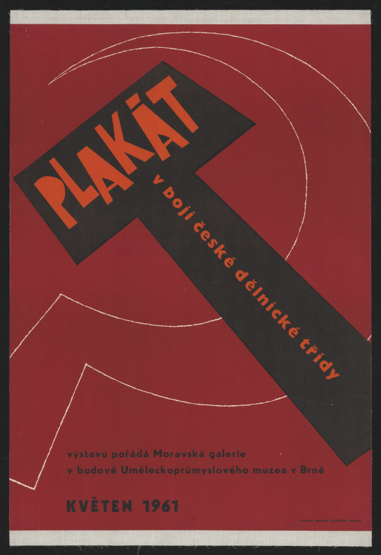 Jan Rajlich st. - Plakát v boji české dělnické třídy květen 1961