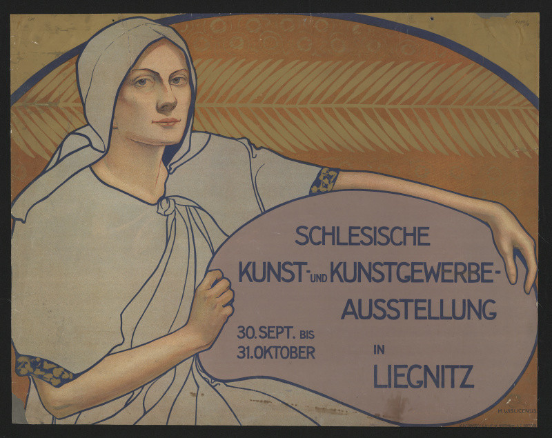 Max Wislicenus - Schlesische Kunst + Kunstgewerbe ausstellung in Liegnitz