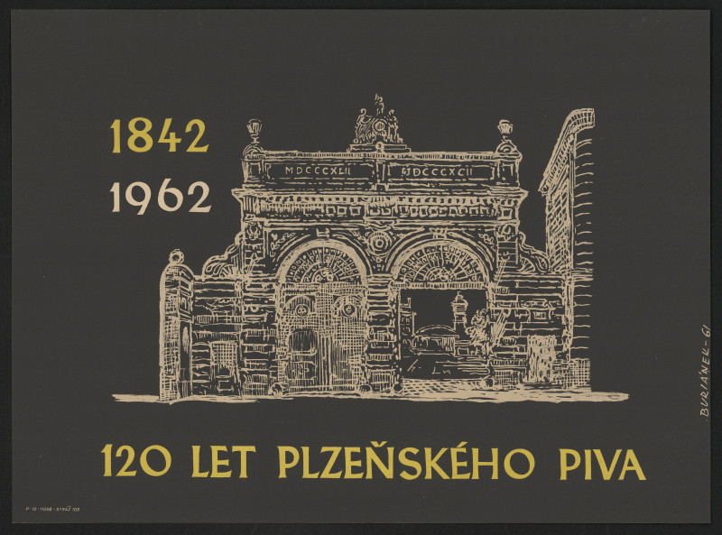 Josef Burjanek - 120 let plzeňského piva