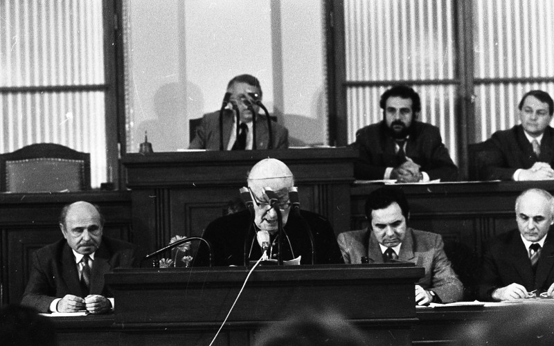 Dagmar Hochová - Projev kardinála Františka Tomáška v České národní radě, 22. 11. 1990