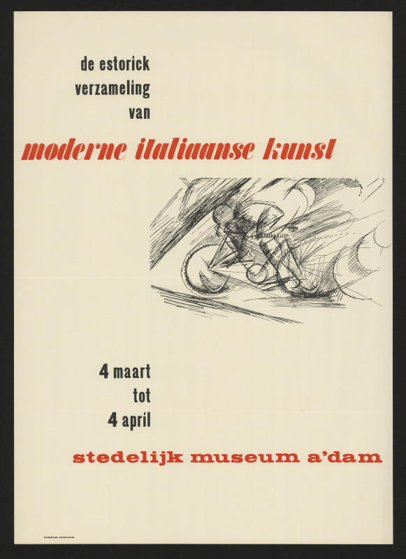 neznámý - Moderne italiaanse Kunst, Stedelijk museum, Amsterdam