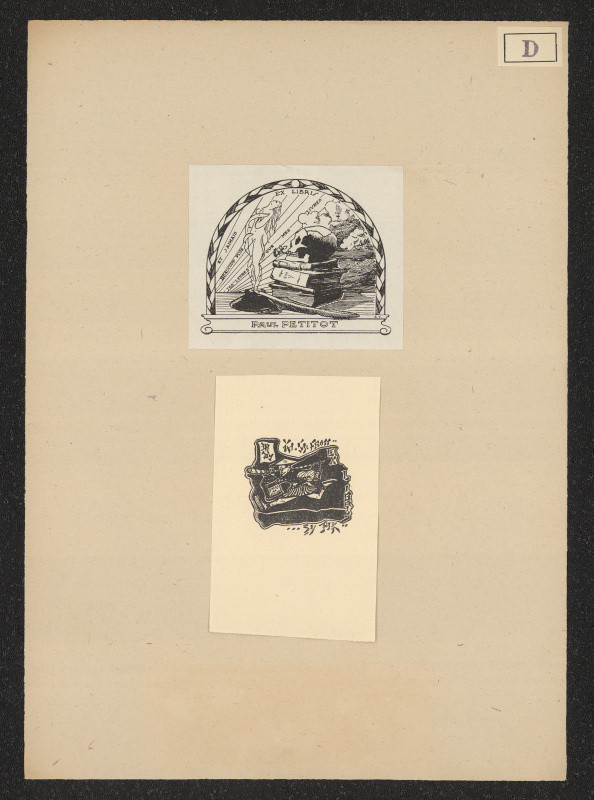 Dyverneresse, Maurice
Dürer, Albrecht - Ex libris Petit Paul