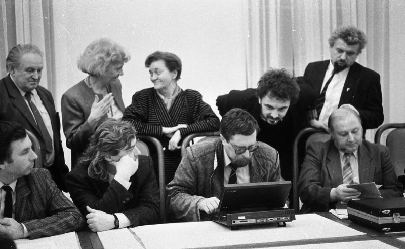 Dagmar Hochová - Jednání poslaneckého klubu Občanské fórum-nezávislí v České národní radě, duben 1991