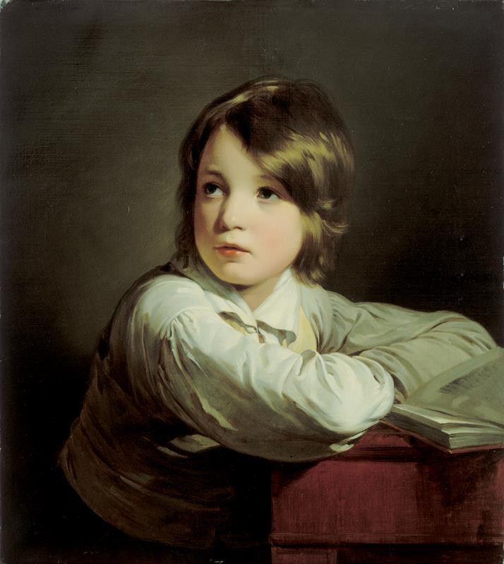 Friedrich von Amerling - Portrét mladšího bratra Josefa