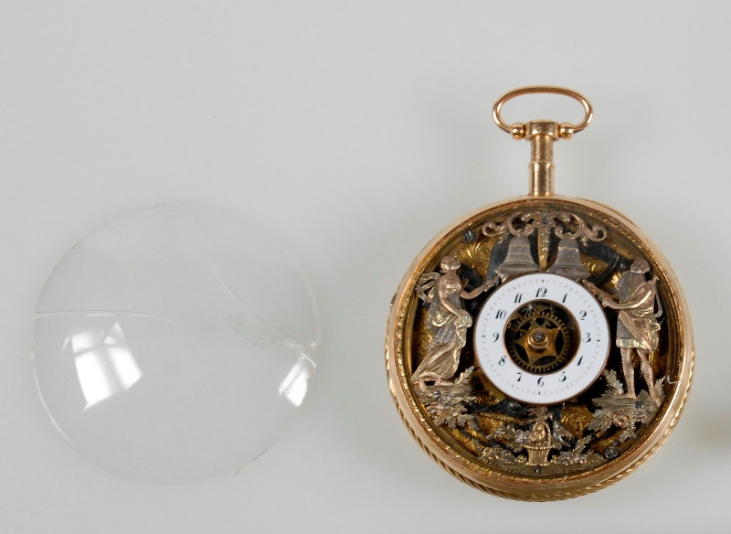 Girardier L'ainé - hodinky pánské závěsné zv. Jaquemarts