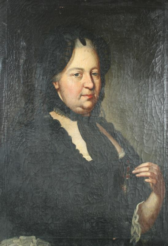 neznámý malíř středoevropský - Císařovna Marie Terezie jako vdova