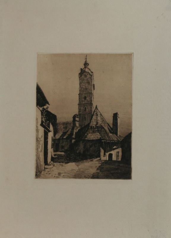 Rudolf Leger - Kostelní věž